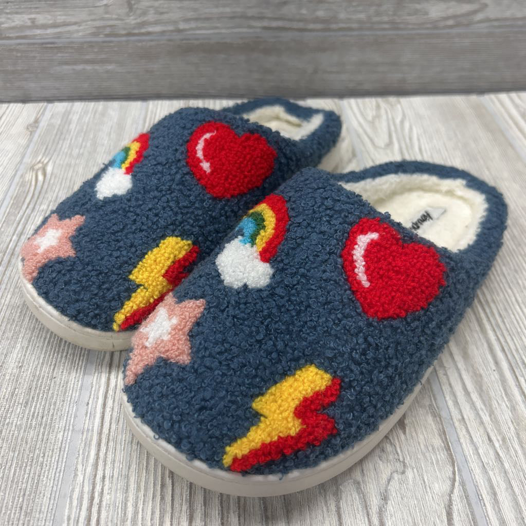 Rainbow Star Heart Slippers