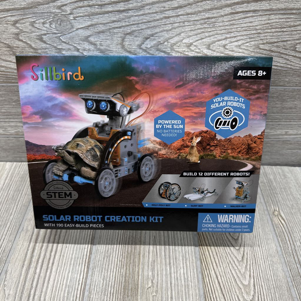 NEW Sillbird Solar Robot Building Kit STEM