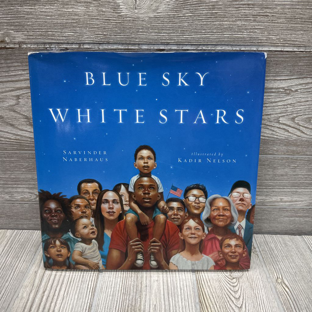 Blue sky White Stars