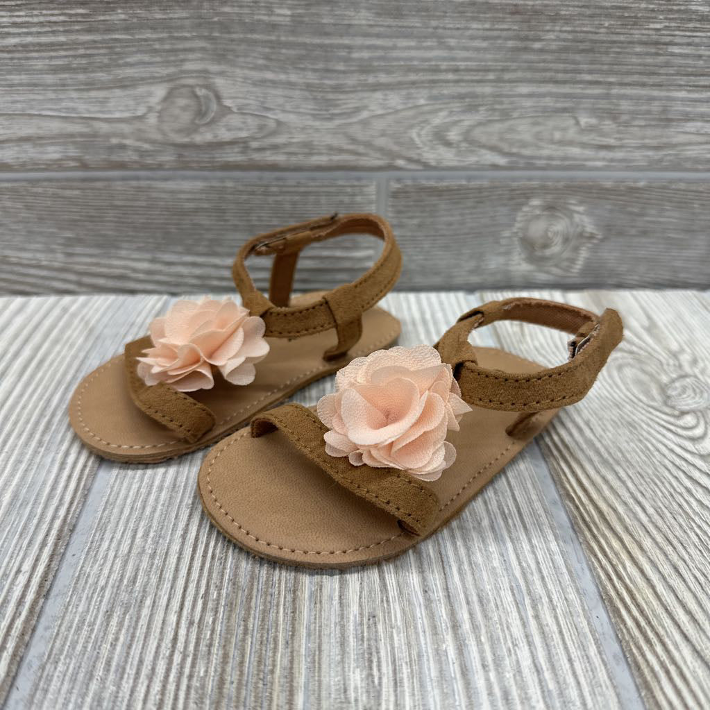 Soft Sole Strap Flower Sandal 2c