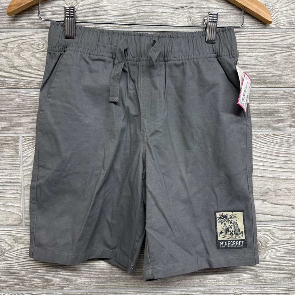 NEW Pull On Drawstring Shorts Minecraft 8