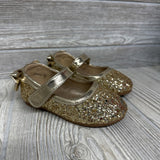 Glitter Velcro Mary Jane Dress Shoes 5c