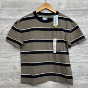 NEW Relaxed Shirt Chest Pocket Stripes 10-12