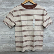 NEW Relaxed Shirt Chest Pocket Stripes 14