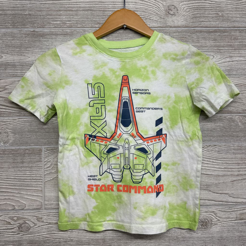 Shirt Tie Dye Space Ship Star Command 8