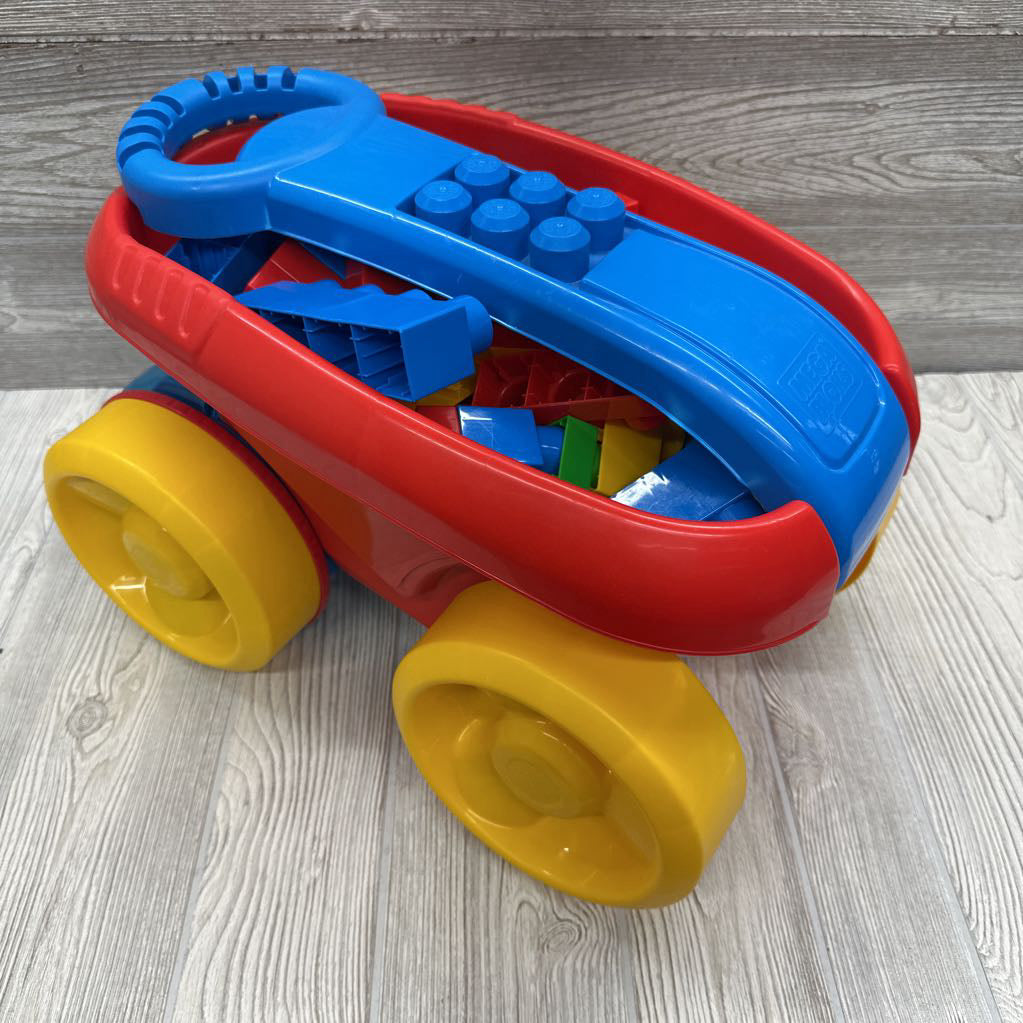 First Builders Block Scooping Wagon & Blocks