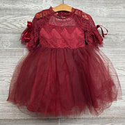 Tulle Dress Flowers Lace 2t