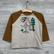 LS Shirt Dinosaur & Tree 2t