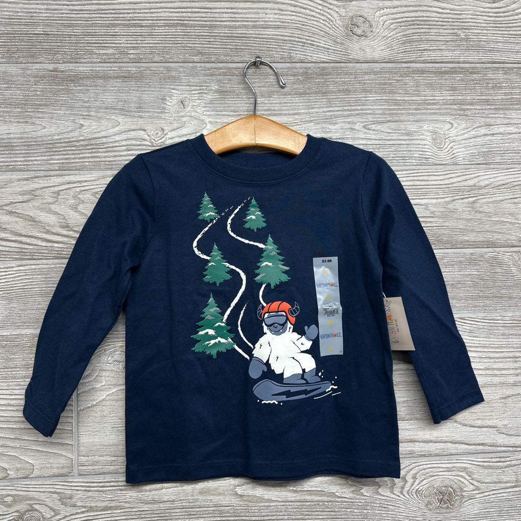 NEW LS Shirt Snowboarder Yetti 2t