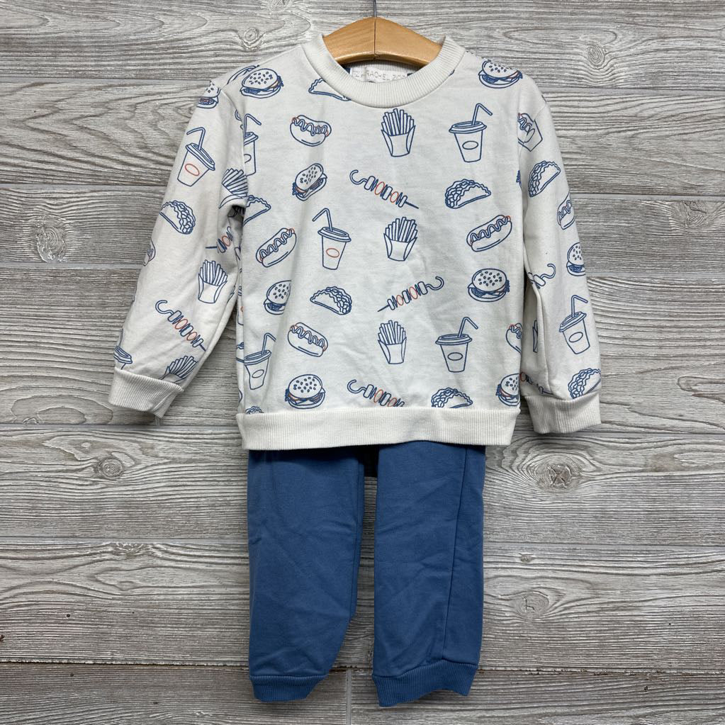 Crewneck Food & Pants 4t