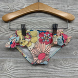 2 Pc Swimsuit Flowers 12M