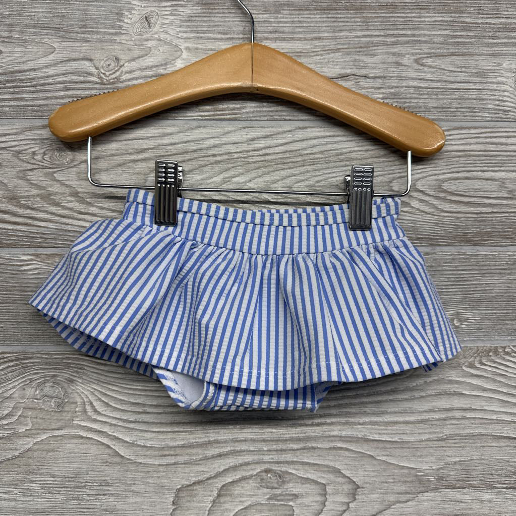 2 Pc Swimsuit Stripes & Bow Dots 12-18M