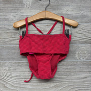 Checkered Terry 2 Pc Swimsuit 4