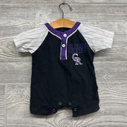 Colorado Rockies Shorty Romper 0-3M