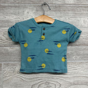 Waffle Knit Henley Shirt Suns 0-3M