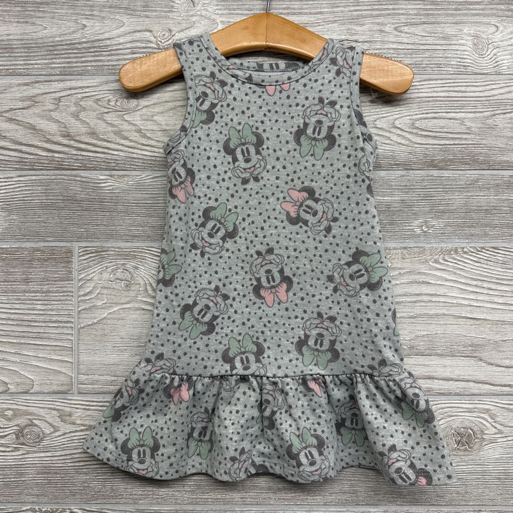 Tank Flare Dress Dots Minnie Mouse 18M