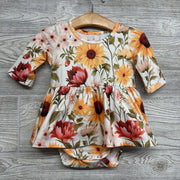 LS Dress Flowers 12-18M