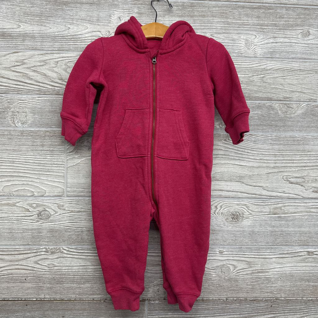 LS Coverall W/ Sherpa Lined Hood 6-12M