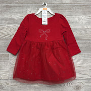 NEW LS Tulle Dress & Bloomers Bow 9M