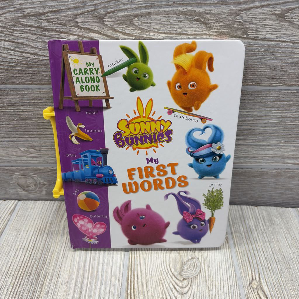 Sunny Bunny My First Words Hardcover Book