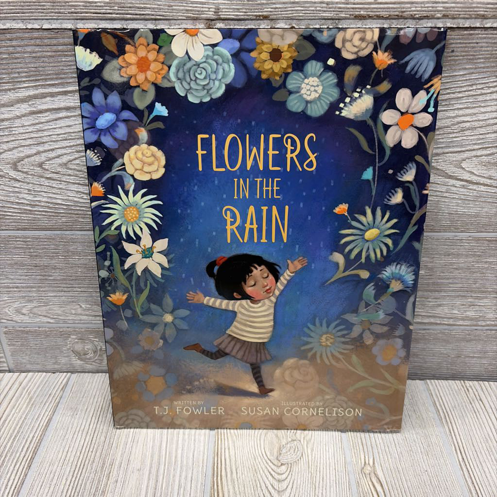 Flowers In The Rain Hardback Book