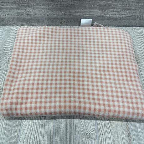 Plush Double Sided Blanket Flowers/Gingham