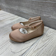 Ankle Strap Wedding Flats 8c