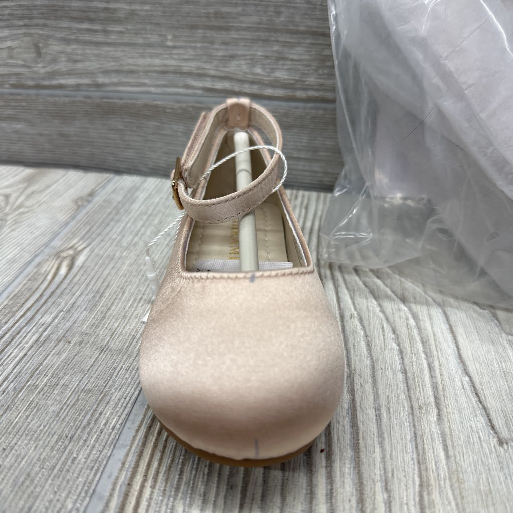 NEW Ankle Strap Wedding Flats* 7c