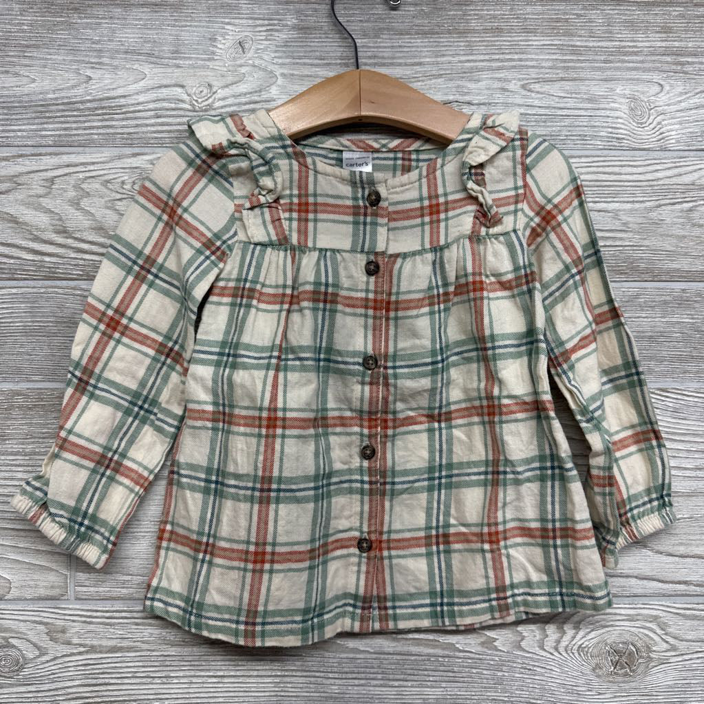LS Plaid Button Up Shirt 24M