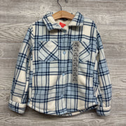 NEW Plaid Fleece Shacket 4-5
