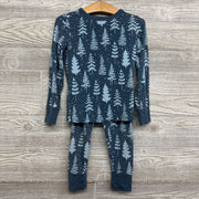 2 Pc LS Bamboo PJs Trees Snow 5 *