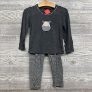 Viscose LS Shirt Zebra & Pants Striped 2t