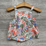Tank Top & Shorts Flowers 6M