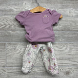Jacket Flowers, Shirt Pocket Bee & Pants Flowers 6M