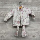Jacket Flowers, Shirt Pocket Bee & Pants Flowers 6M