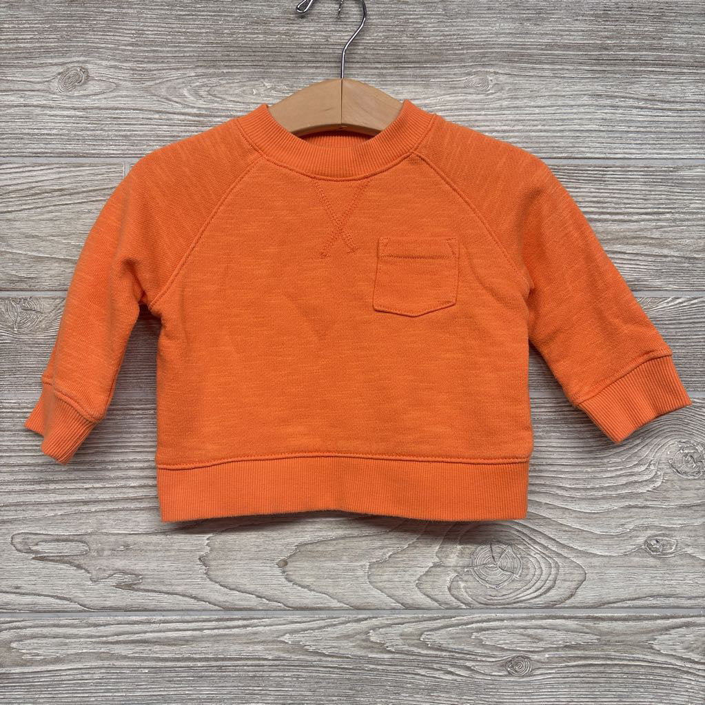 French Terry Pocket Crewneck 6M