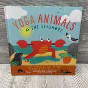 Yoga Animals At The Seashore Hardcover Book
