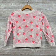 Crewneck Tie Dye Hearts 6-7