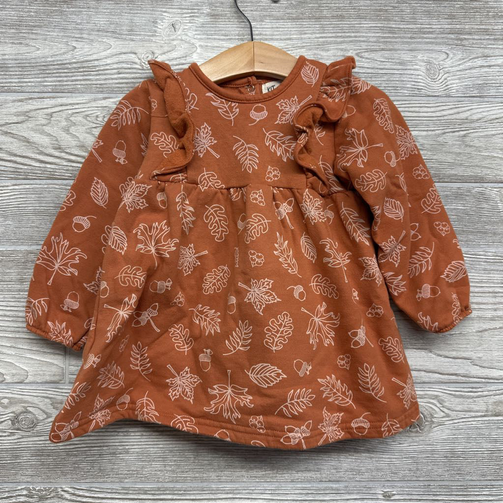 LS Dress Leaves Acorns 24M