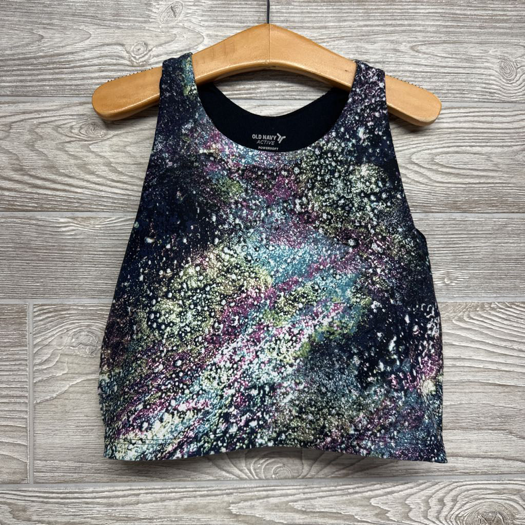 Powersoft Active Cropped Tank Top Printed 10-12
