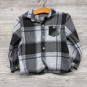LS Plaid Button Up Shirt 3T