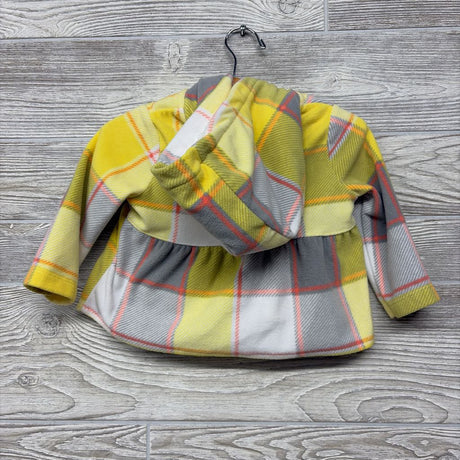 Fleece Jacket Plaid 9M