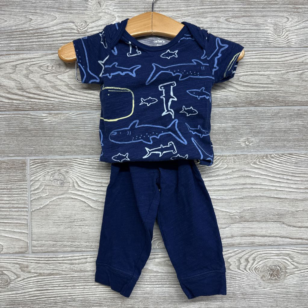 Bodysuit Sharks & Pants 9M