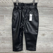 NEW Faux Leather Pants 2t