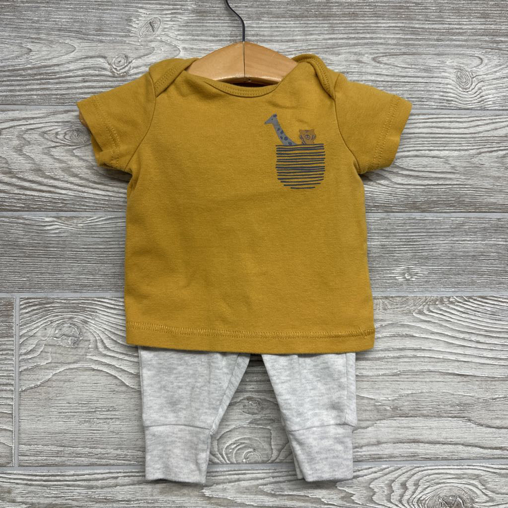 Pocket Shirt & Pants 0-3M