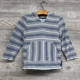 Linen LS Shirt W/ Hood & Shorts Stripes 4t