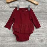 LS Ribbed Tutu Bodysuit & Leggings NB