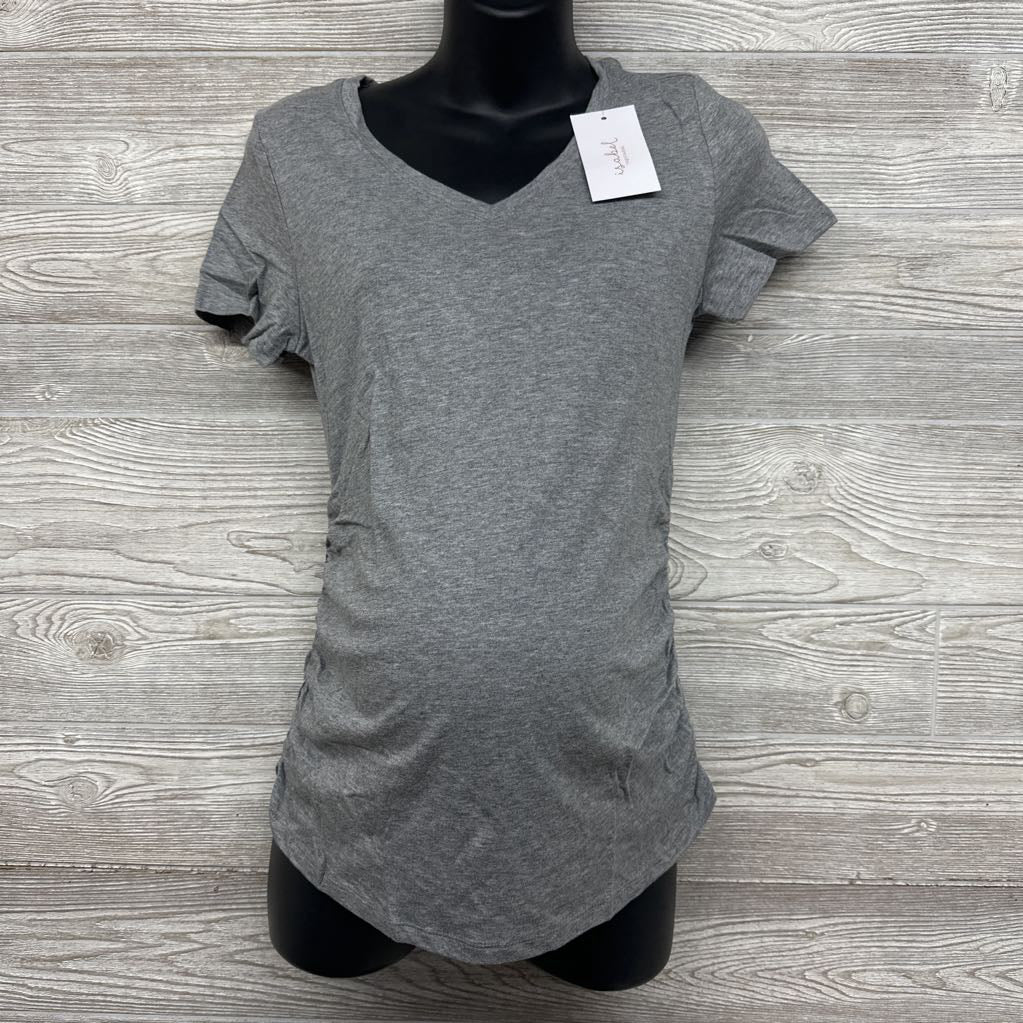 NEW V Neck Ruched Shirt Small