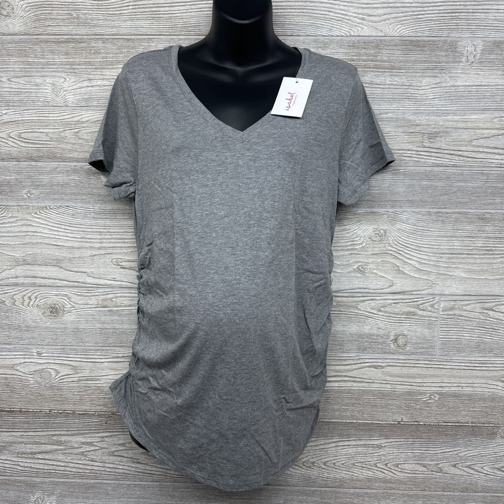 NEW V Neck Ruched Shirt XL