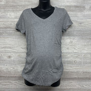 NEW V Neck Ruched Shirt Medium